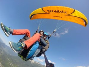 parapente biplace annecy