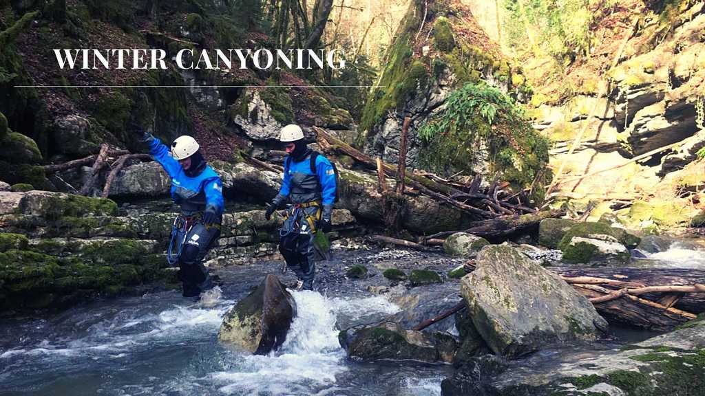 Winter Canyoning Annecy 