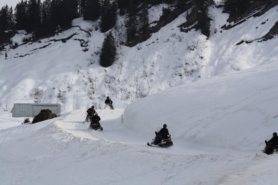 5. Motoneige Solo + Repas - PRAZ DE LYS