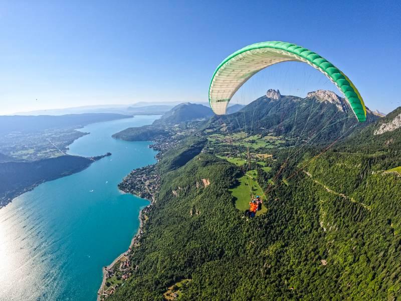 1.Vol en parapente enfant à Annecy
