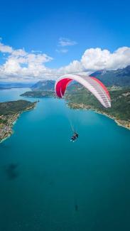 5. Vol Parapente Prestige +30 min - ANNECY