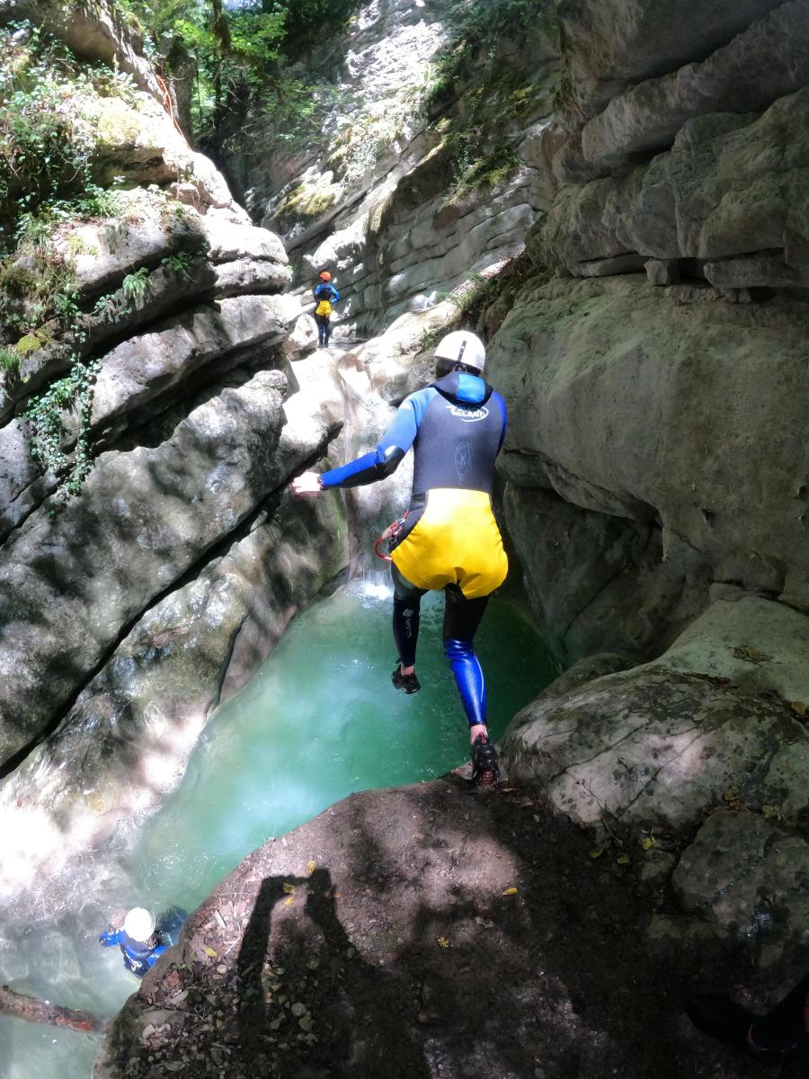 4. Canyoning de Montmin