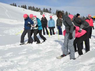 8. Hen party - CHALLENGE SNOW PARTY