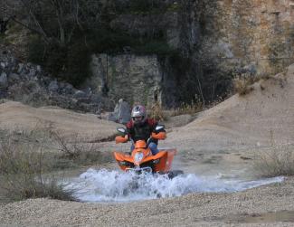 randonnee quad annecy