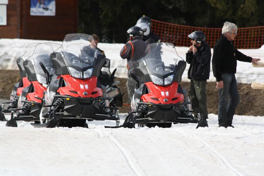 4. Snowmobile 1 hour - PRAZ DE LYS