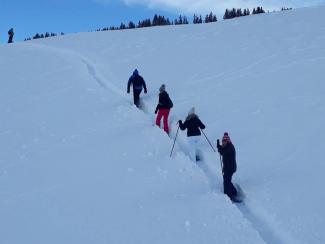 1. Snowshoe Hike - SEMNOZ