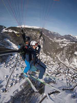 Parapente à Ski Annecy 