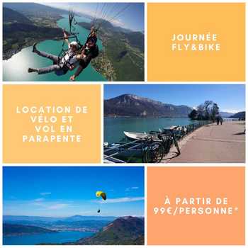 journee parapente annecy