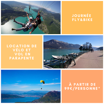 journée parapente annecy