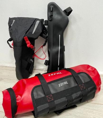 ZEFAL Bikepacking Set of 3 Bags – saddle, frame, handlebar