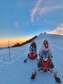 Passager Guide Motoneige + Repas - Praz de Lys