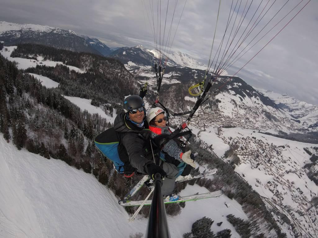 Ski Parapente Sensation - LA CLUSAZ